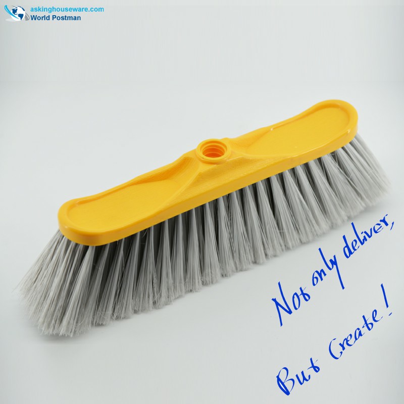 Akbrand Plastic Broom Head med W Shape Long Brush Board