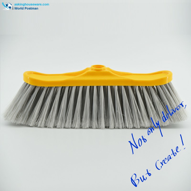 Akbrand Plastic Broom Head med W Shape Long Brush Board