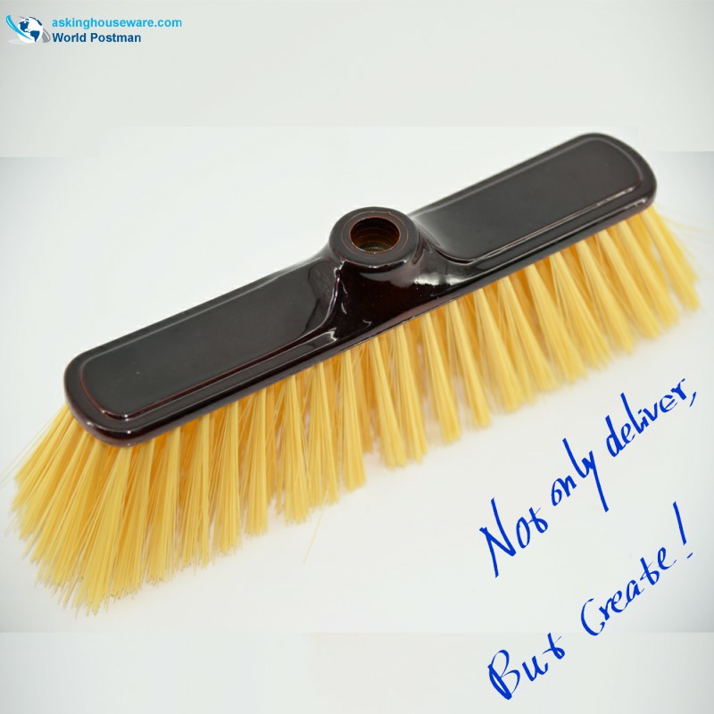 Akbrand Plastic Broom Head med belagd penselbräda