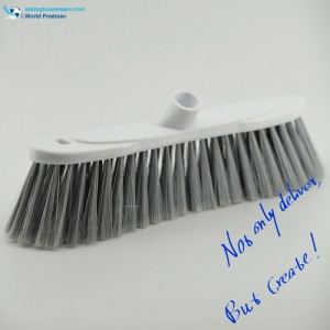 Akbrand Plast Push Brush Push Broom Head med snedtråd för Shuttle Shape Board