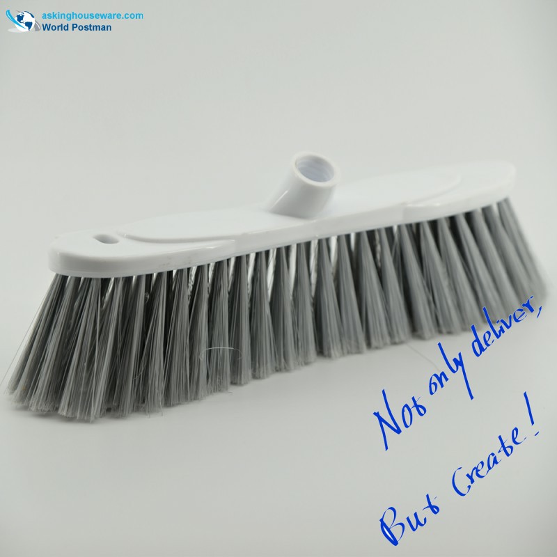 Akbrand Plast Push Brush Push Broom Head med snedtråd för Shuttle Shape Board
