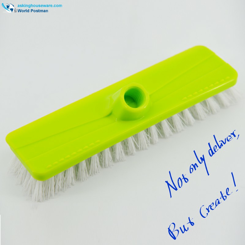 Akbrand Push Brush Sharp Hard Squeegee på baksidan med skrå trådborste Board Short Hard PP-borst