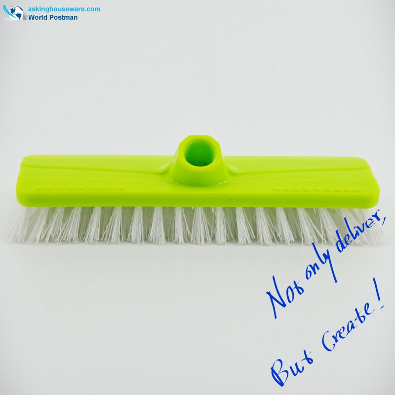 Akbrand Push Brush Sharp Hard Squeegee på baksidan med skrå trådborste Board Short Hard PP-borst
