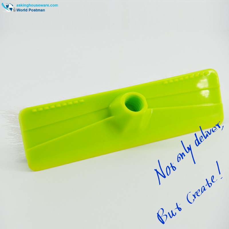 Akbrand Push Brush Sharp Hard Squeegee på baksidan med skrå trådborste Board Short Hard PP-borst