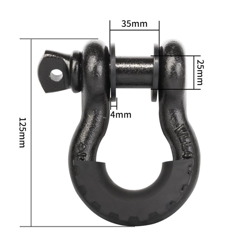 Anpassad hårdvara 4.75T Recovery Bow Shackle