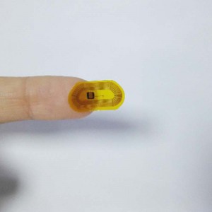 Gratis prover Anpassat tryckt mini 9mm programmerbar hf iso14443a rfid skrivbar fpc pcb flexibel tryckt krets liten inlägg NFC-tagg