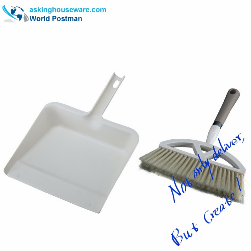 Akbrand Dustpan Brush Broom Bust med kvadratisk stor dustpan