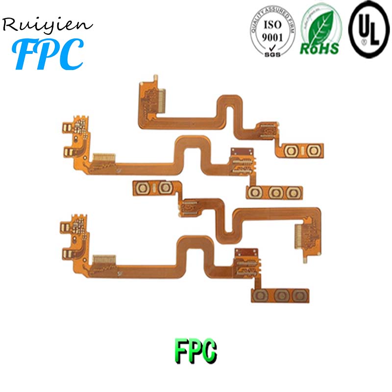 Flexibel tryckt krets flerskikt fpc-kort NFC / SIM-kortantenn FPC styv flex pcb heta Försäljning Custom Micro fpc Sticker nfc