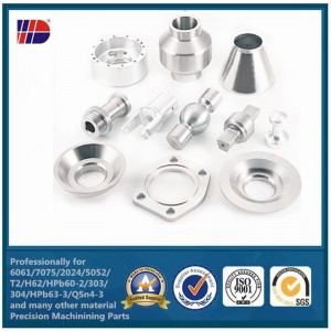 ISO9001 fabrik Central Machinery cnc fräs svarv aluminium delar