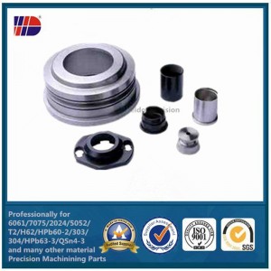 ISO900 tillverkare Precision Rostfritt stål cnc Bearbetning Vridningsdelar