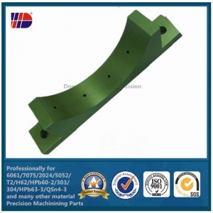 OEM färg anodiserad aluminium6103 CNC Machining Technology reservdelar