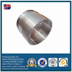 Precision Aluminum Machining Services CNC Machine Shop i Kina