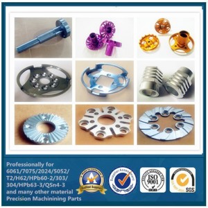 Precision CNC Aluminium Machining Components reservdelar