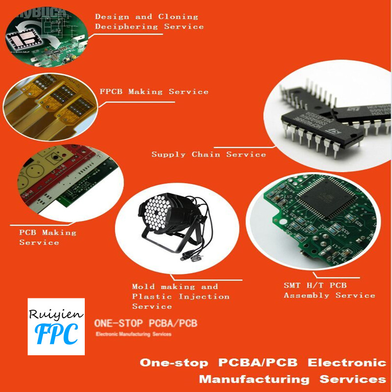 Specialtillverkade mobila tillbehör Flexibel PCB LCD-skärm FPC-tillverkare från Shenzhen Kina