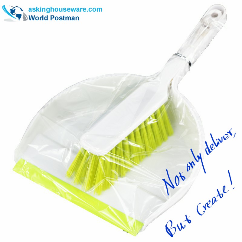 Akbrand Dustpan Brush Broom Broom med långt handtag