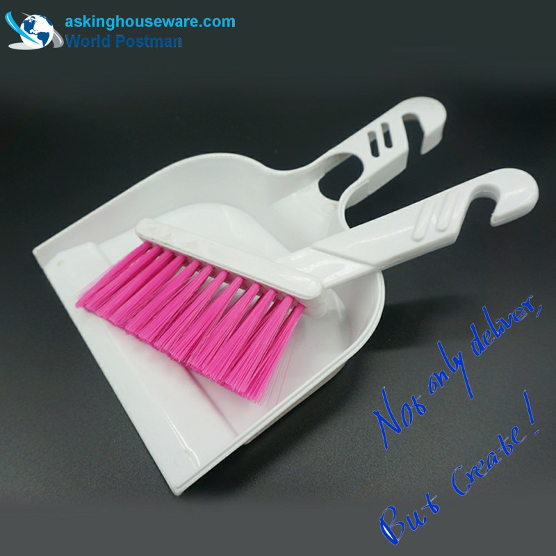 Akbrand Liten storlek Dustpan Brush Broom med L-formborste