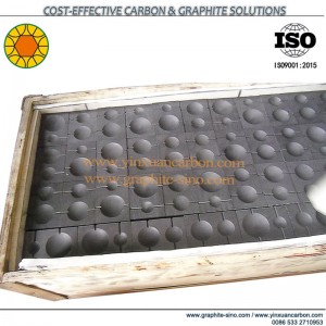 Grafitprodukter för glas- och glasfiberindustrier