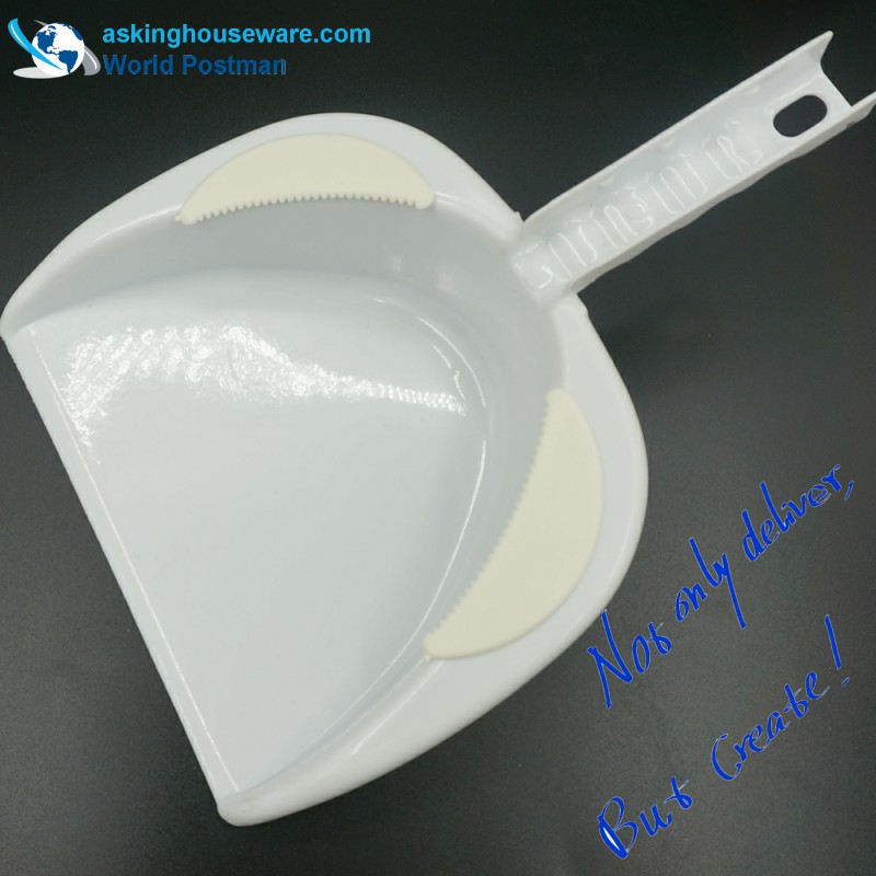 Akbrand Dustpan Brush Broom Broom med dekoration på Dustpan