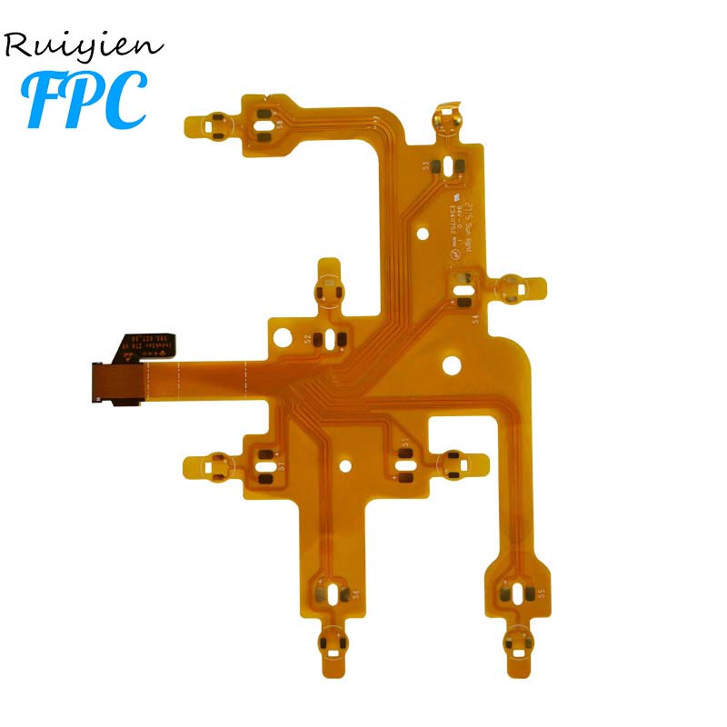 Funktionell flerskikts Fpc 1020 fingeravtryckssensoranslutning OEM Servicekameramodul Fpc Mobiltelefon kretskort