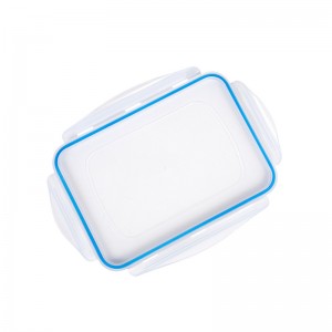 122,99 oz / 3,6L kök BPA-fri plastläckage bevis spannmålslagringsbehållare med låsande lock