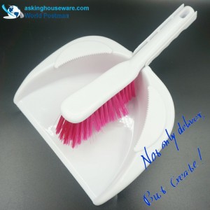 Akbrand Dustpan Borste Broom Fönster Squeegee Diskborste Skurborste 4in1 Rengöringsverktyg Set