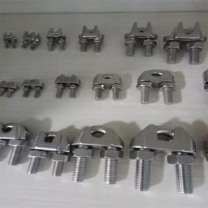 Hot Dip Galvanized Drop Forged US Type G450 Steel Wire Rope Clamp