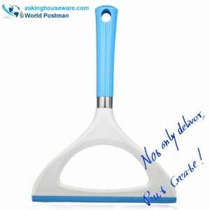 Akbrand Window Squeegee with Semicircle Shape Squeegee Board