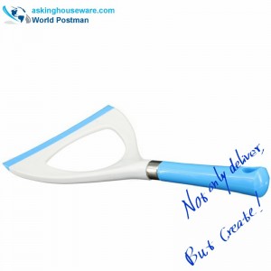 Akbrand Window Squeegee with Semicircle Shape Squeegee Board