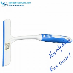 Akbrand medelstor fyrkantig fönsterskrap med mjukt TPR-handtag