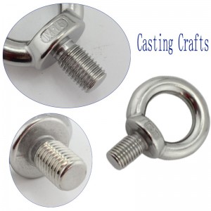 grossist ögonbult DIN582 i rostfritt stål i mekanisk utrustning