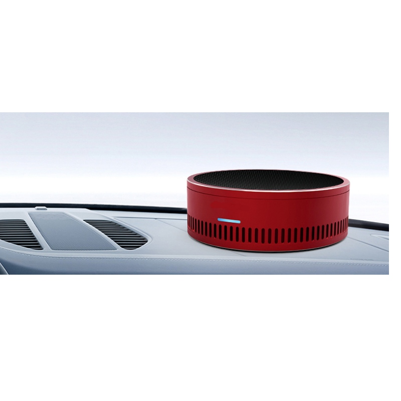 Billuftrenare USB-driven med intelligent detektera luftkvalitetsfunktion för att ta bort formaldehyd / smong / PM2.5 / begagnad rök / lukt / damm-bil luftrenare