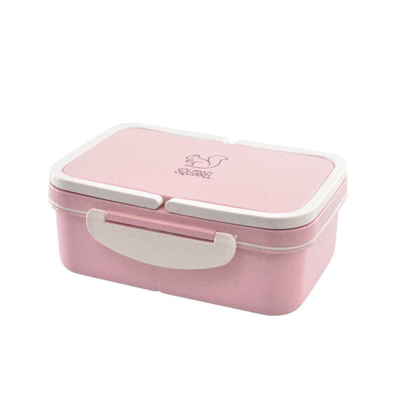 Läcktät med 3 bäddar BPA-fria Bento Lunchbehållare för barn