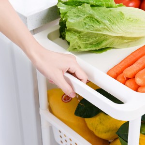 Lager Kök Light Duty 3-lager Plastlagringshylla