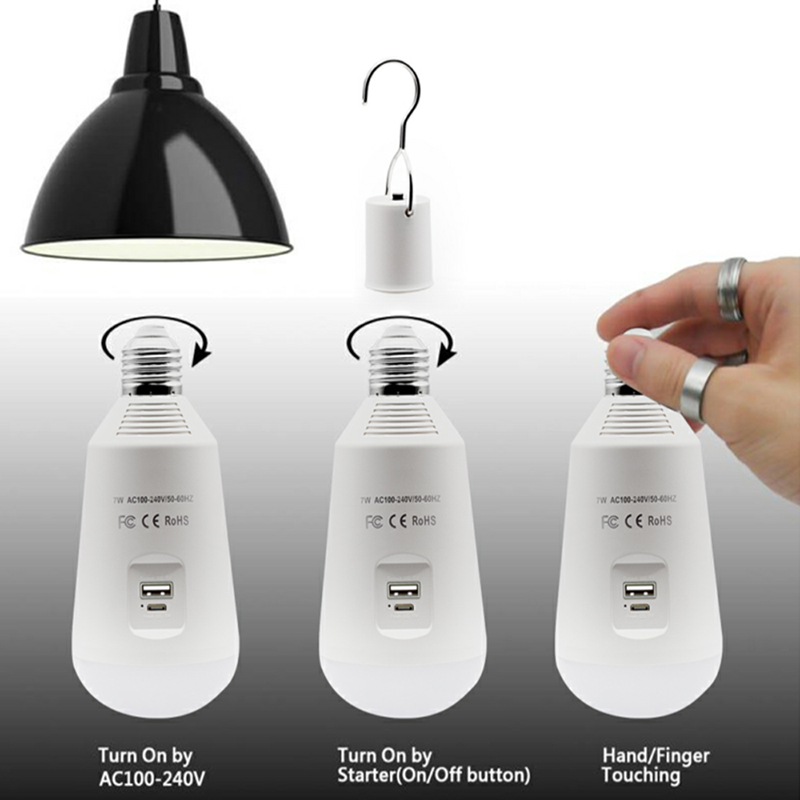 Multifunktionell LED-lampa