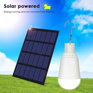 Solenergi LED-lampa