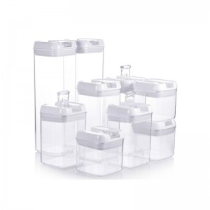 9 delar lufttätt matlagringsbehållarset