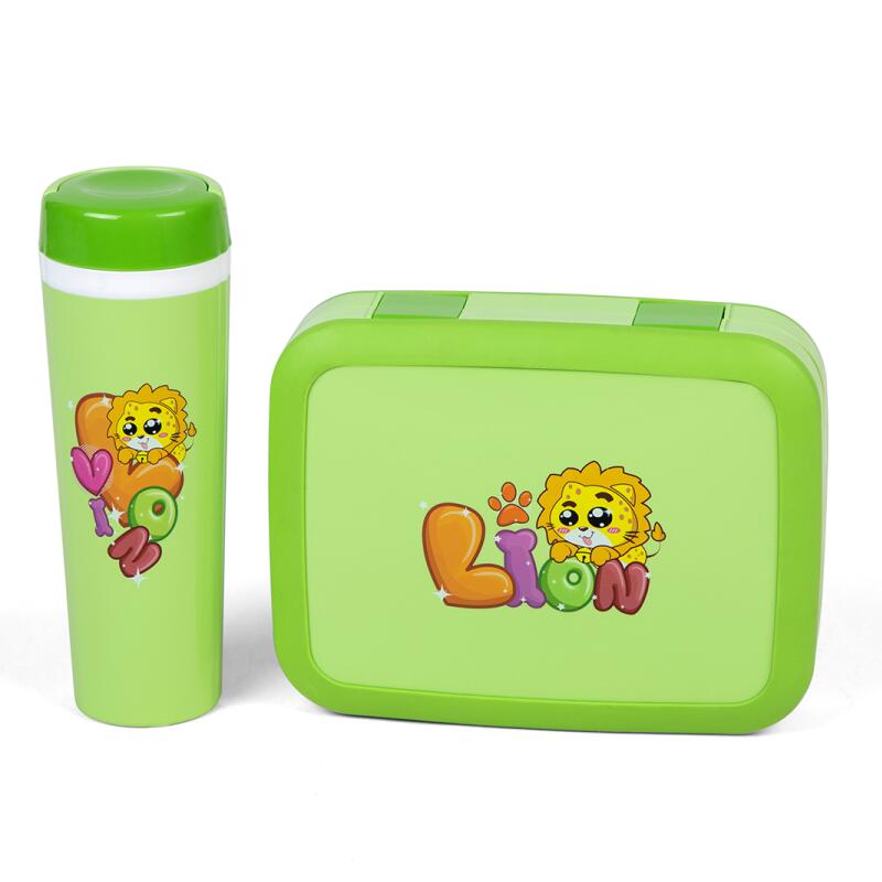 Läckt bevis 4-fack Bento-stil Lunchlåda för barn