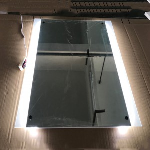 EU och USA lyx LED-upplyst bakgrundsbelyst badrumspegel-ENE-AL-105