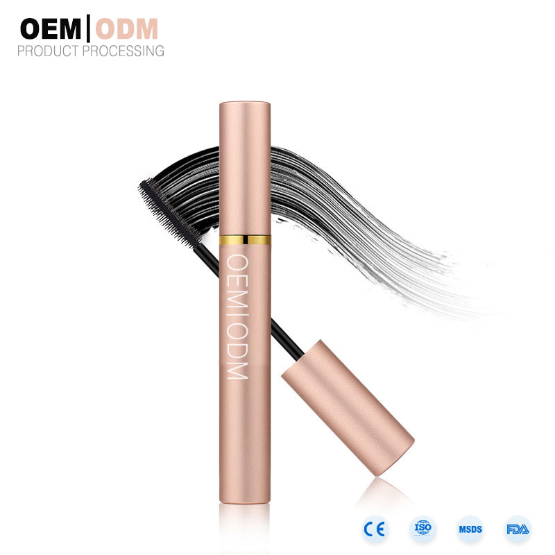 Oem privat etikett ögonmakeup vattentät mascara organisk 4d fiber-mascara