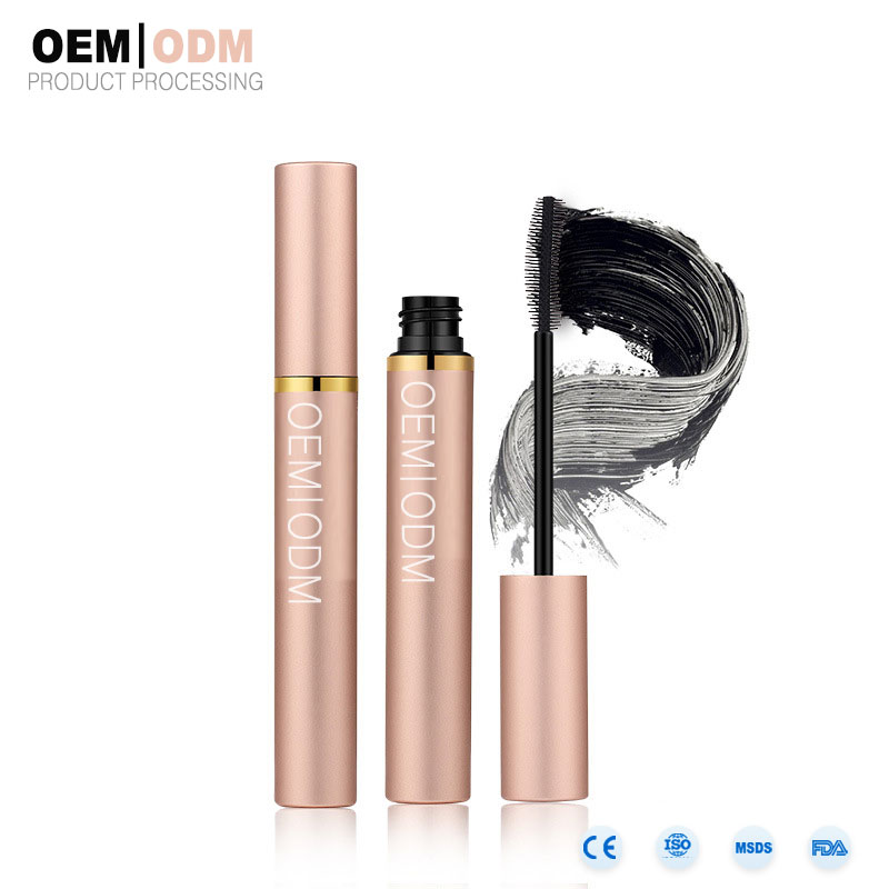 Oem privat etikett ögonmakeup vattentät mascara organisk 4d fiber-mascara