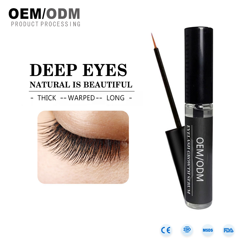FDA-godkända ögonfransar Flytande Natural Super Beauty Ögonbryn Lash Enhancer Growth Eyelash Serum