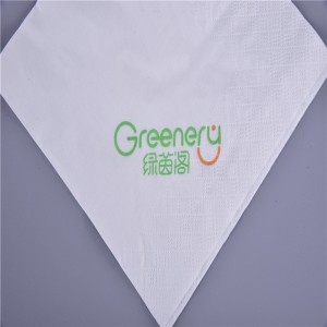 specialtryckt 1/4 Off Vik middagsservetter