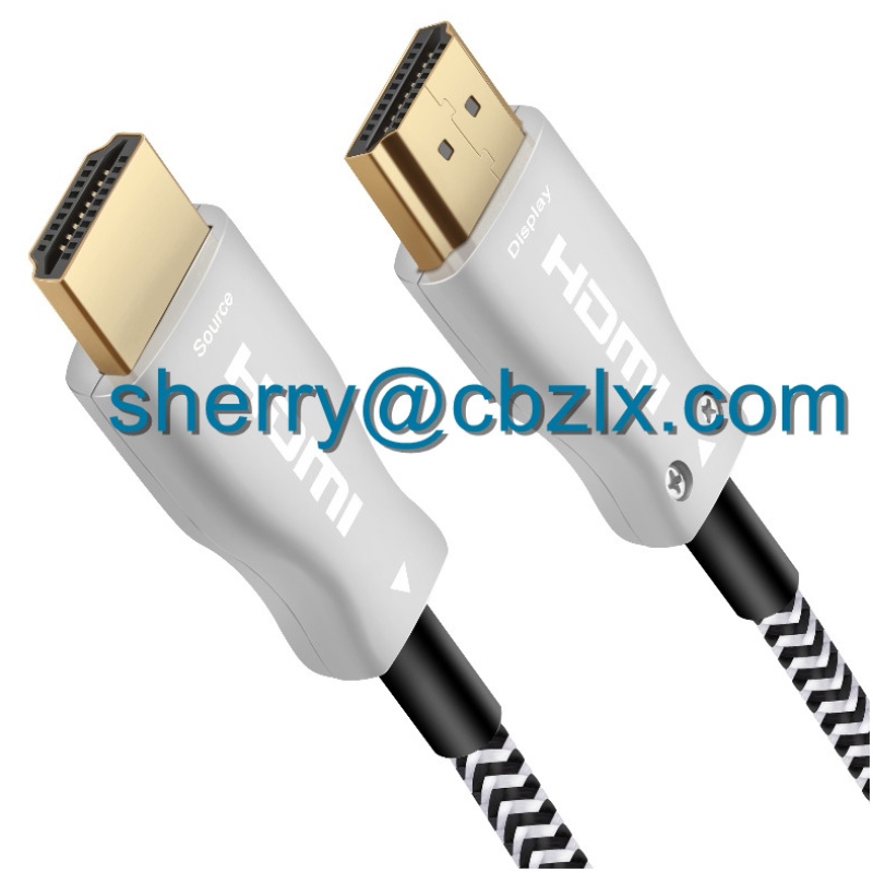 HDMI-kabel 2.0 optisk fiber HDMI 4 K 60hz HDMI-kabel 4 K 3d för HDR TV LCD-bärbar dator PS3-projektor Beräkna 15 m 30 m 50 m 100 m
