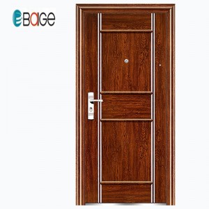 BAIGE House Front Door Design Wholesale Cheap Exterior Security Steel Door