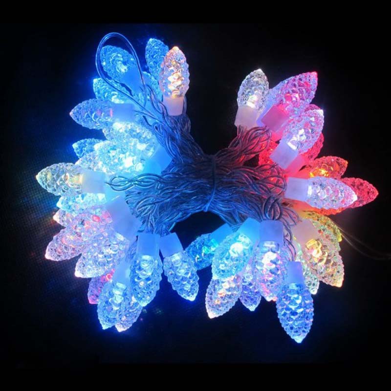 RGB LED-strålkastare Diamond / Snowflake Dekorativa LED Xmas-lampor