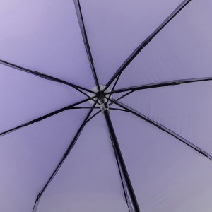 Kreativ marknadsföring 21-inch veck paraply färg ändra gradient paraply