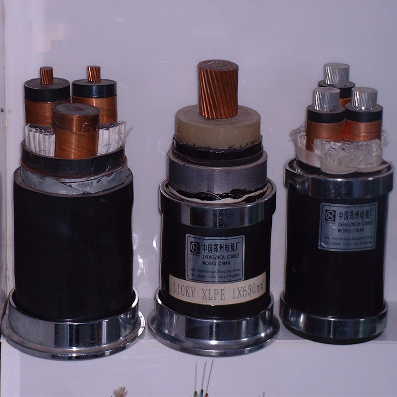Koppar / aluminium 300mm 400mm enkelkärnig kabel med metallhölje 220kv 110kv