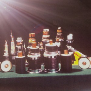 Koppar / aluminium 300mm 400mm enkelkärnig kabel med metallhölje 220kv 110kv