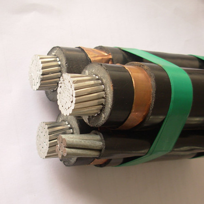 MV koppar / aluminium antennkabelledare kabel 6,35 / 11KV 3x95mm2 3X185mm2