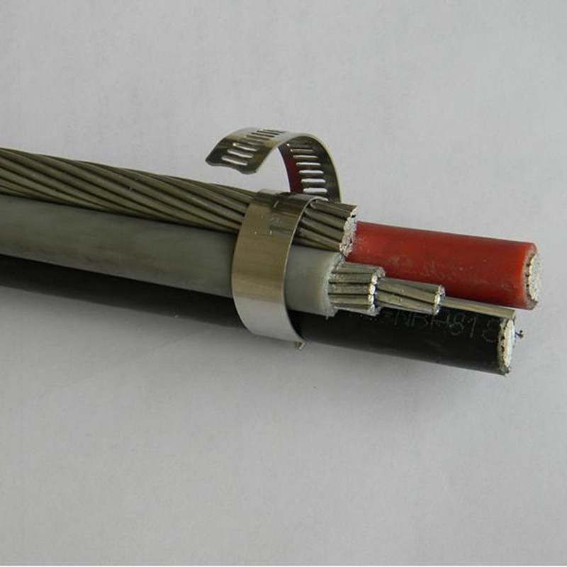 Overhead 600V Triplex Service Drop-kabel 2AWG 4AWG 2 / 0AWG 4 / 0AWG 350MCM